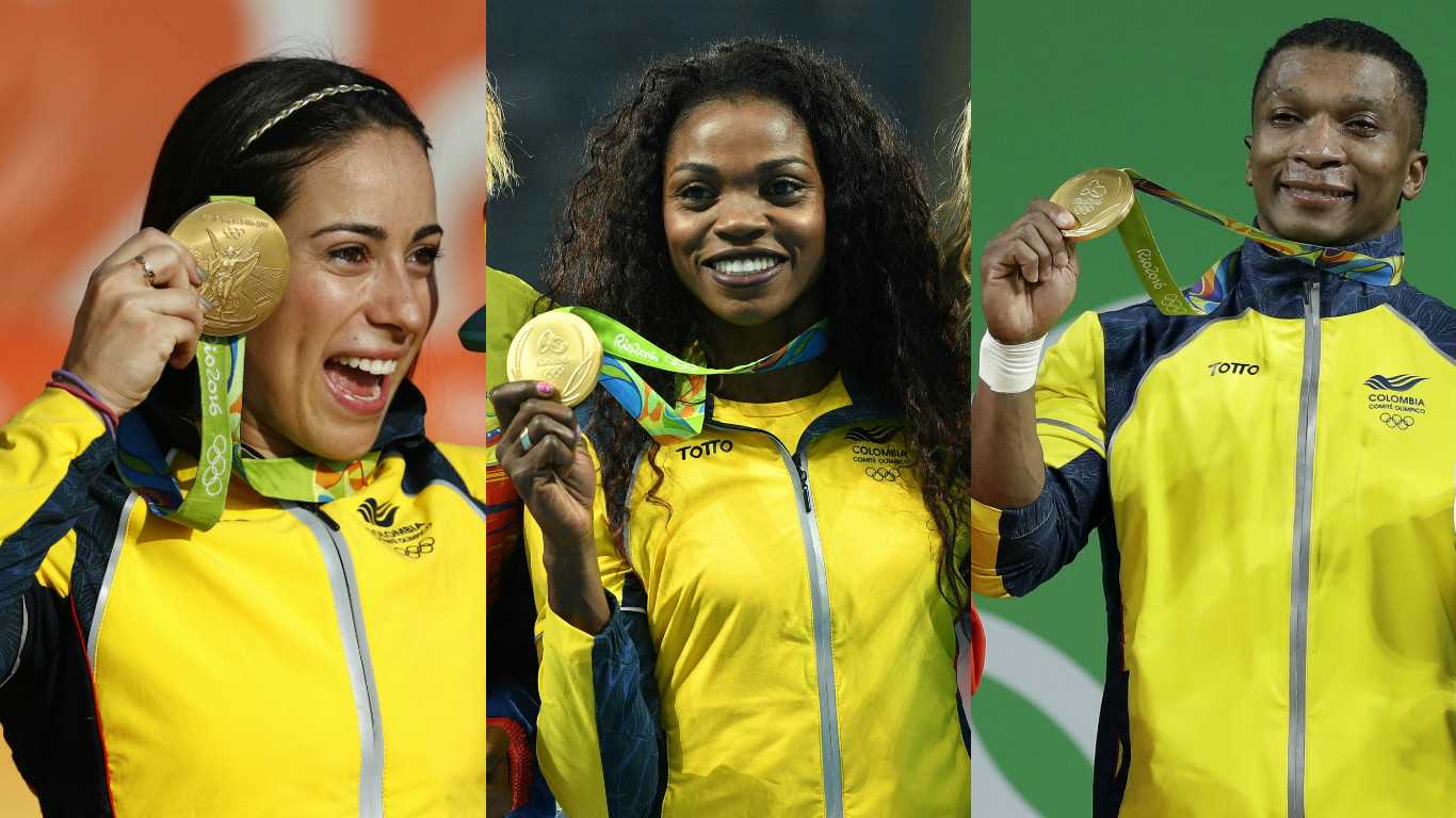 medallistas colombianas